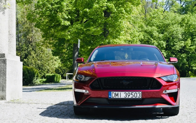 Ford Mustang cena 149000 przebieg: 57000, rok produkcji 2018 z Wrocław małe 67